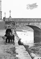 Boys By New Bridge 1890, Haverfordwest