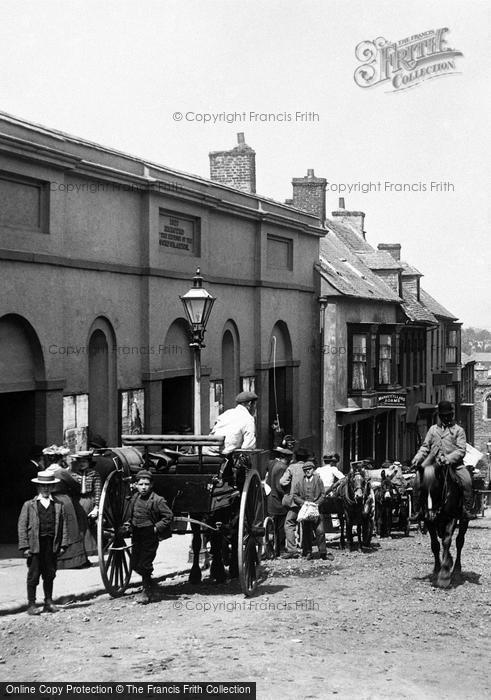 Photo of Haverfordwest, Busy Day In Market Street 1906