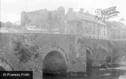 Castle And Old Bridge 1948, Haverfordwest