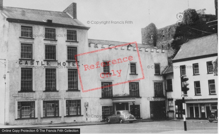 Photo of Haverfordwest, Castle Square c.1955