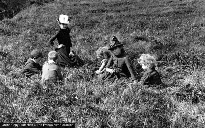 Photo of Haverfordwest, Children 1890