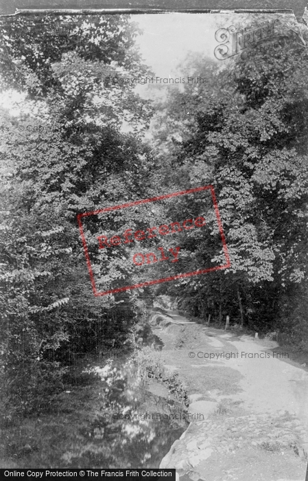 Photo of Haverfordwest, Entrance To Lovers' Walk, Scotch Well 1890