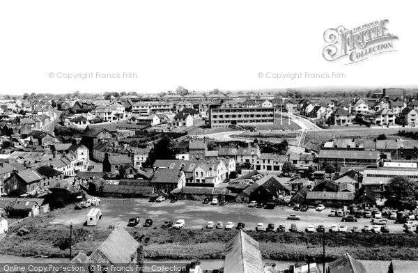 Photo of Haverfordwest, From The Castle c.1965