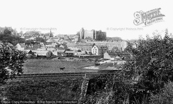 Photo of Haverfordwest, From The Railway 1890