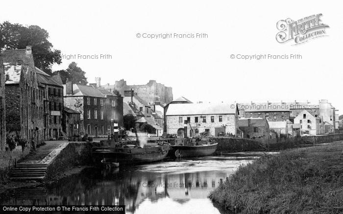 Photo of Haverfordwest, From The River Cleddau 1890