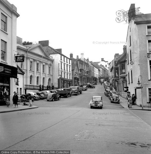 Photo of Haverfordwest, High Street 1950