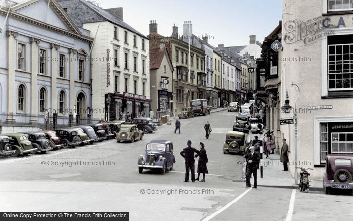 Photo of Haverfordwest, High Street c.1950