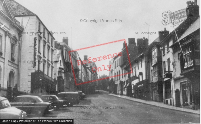 Photo of Haverfordwest, High Street c.1955