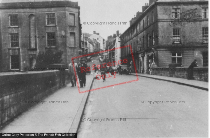 Photo of Haverfordwest, High Street From Picton Place c.1950