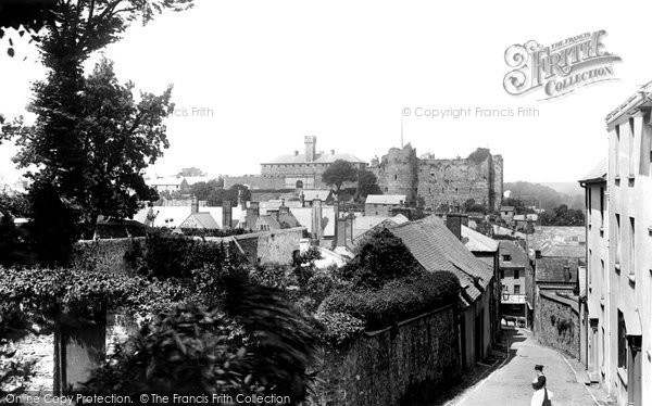 Photo of Haverfordwest, Hill Lane And Castle 1906