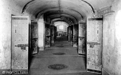 Interior Of The Old Prison c.1939, Haverfordwest