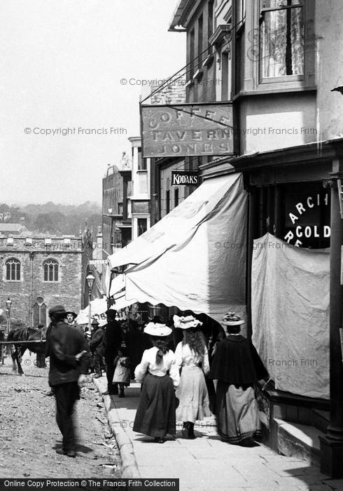 Photo of Haverfordwest, Jones' Coffee Tavern, Market Street 1906