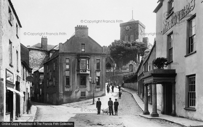 Haverfordwest, Mariner's Square 1906 Photo of Haverfordwest, Mariner's Square 1906