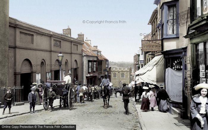 Photo of Haverfordwest, Market Street 1906