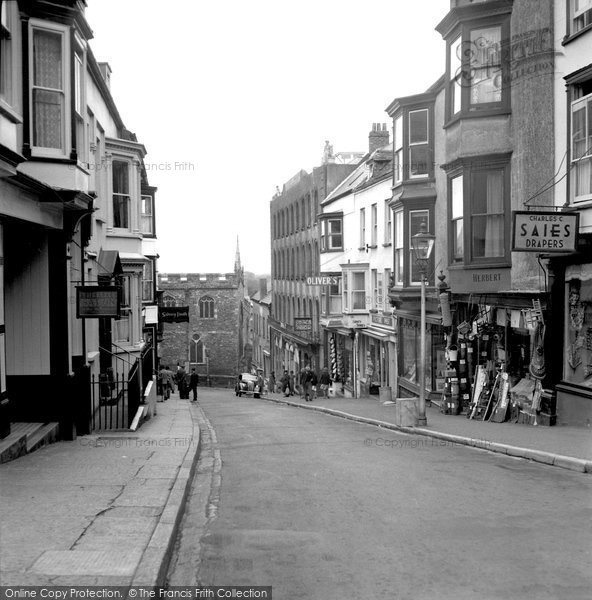 Photo of Haverfordwest, Market Street 1950