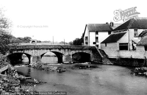 Photo of Haverfordwest, Old Bridge c.1965