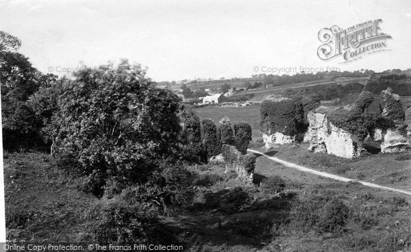 Photo of Haverfordwest, Priory Ruins 1890