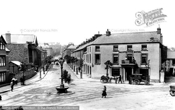 Photo of Haverfordwest, Salutation Square 1906