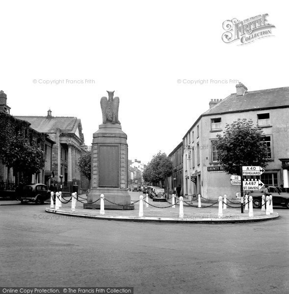 Photo of Haverfordwest, Salutation Square 1950