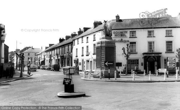 Photo of Haverfordwest, Salutation Square c.1960