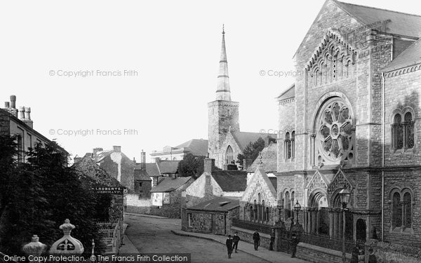 Photo of Haverfordwest, St Martin's Church And Bethesda Chapel 1890