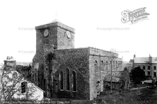 Photo of Haverfordwest, St Mary's Church 1898