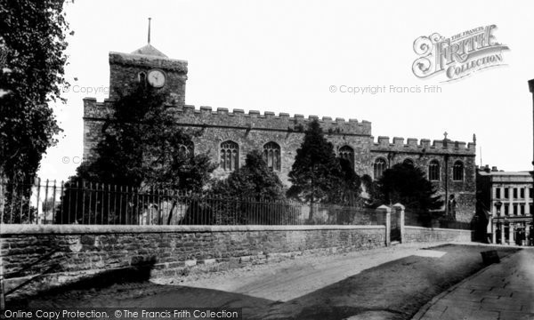 Photo of Haverfordwest, St Mary's Church 1899