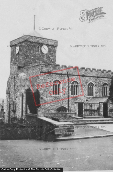 Photo of Haverfordwest, St Mary's Church c.1960