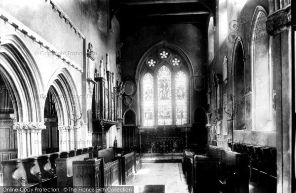 Photo of Haverfordwest, St Mary's Church, The Chancel 1899