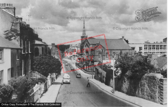 Photo of Haverfordwest, Street Scene c.1965