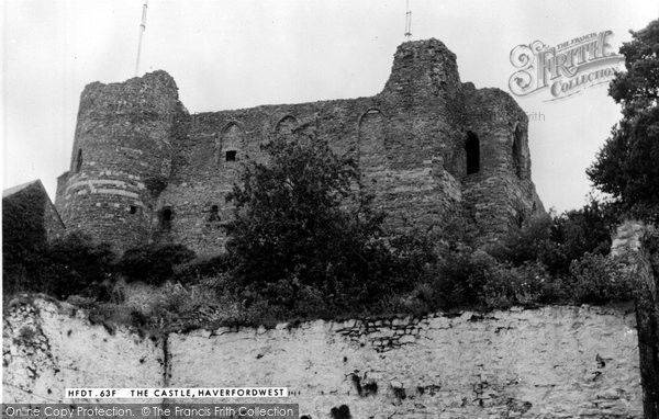 Photo of Haverfordwest, The Castle c.1960