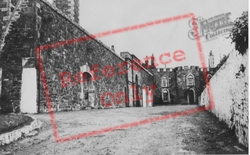 The Castle Entrance c.1960, Haverfordwest