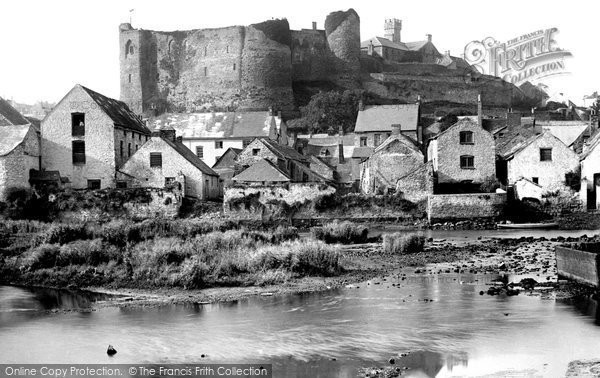 Photo of Haverfordwest, The Castle From The River Cleddau 1890