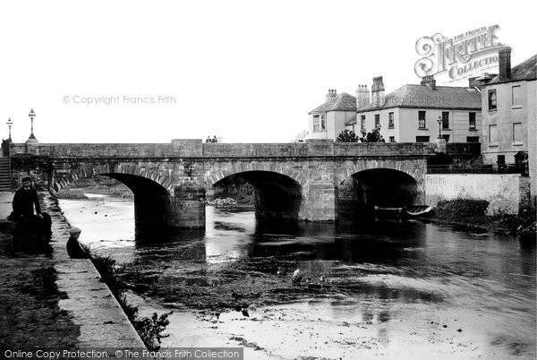 Photo of Haverfordwest, The New Bridge 1890
