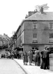 The New Bridge And High Street 1955, Haverfordwest