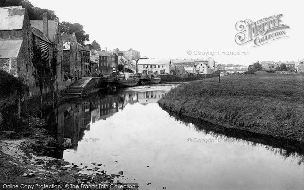 Photo of Haverfordwest, The River Cleddau 1890