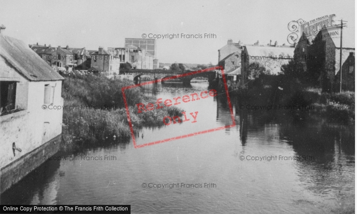 Photo of Haverfordwest, The River Cleddau c.1955