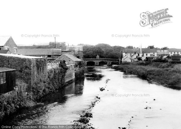 Photo of Haverfordwest, The River Cleddau c.1960