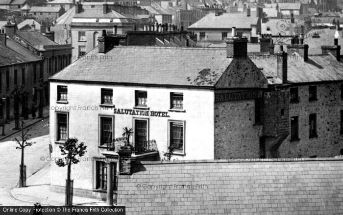Photo of Haverfordwest, The Salutation Hotel 1906