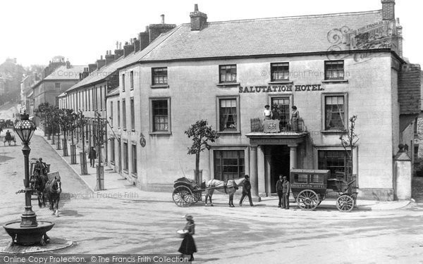 Photo of Haverfordwest, The Salutation Hotel 1906