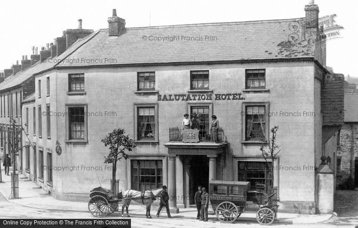 Photo of Haverfordwest, The Salutation Hotel 1906