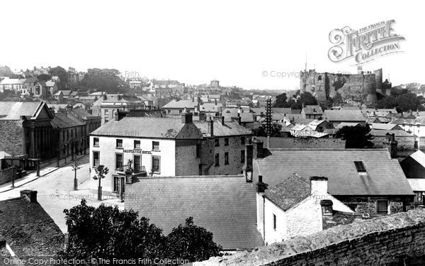 Photo of Haverfordwest, The Town And Castle 1906