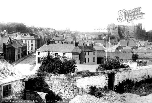 Photo of Haverfordwest, The Town And The Castle 1890
