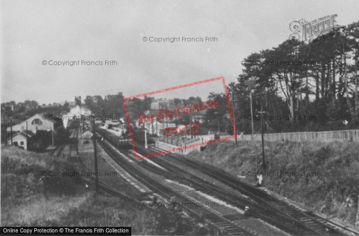 Photo of Haverfordwest, The View From The Station c.1950