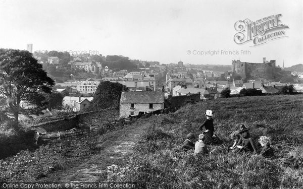 Photo of Haverfordwest, Town View 1890