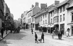 Townsfolk On High Street 1906, Haverfordwest