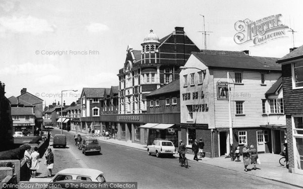 Photo of Haverhill, High Street c.1965