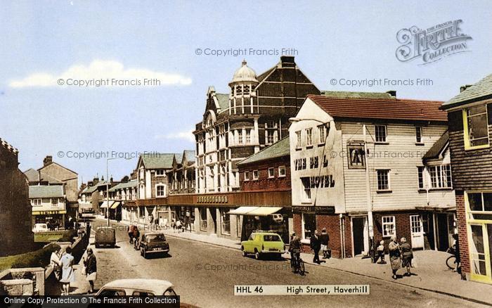 Photo of Haverhill, High Street c.1965