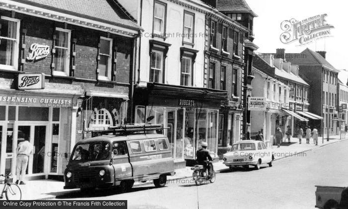 Photo of Haverhill, High Street Shops c.1965