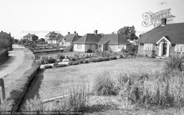 Photo of Haverhill, Hill Crescent c.1955